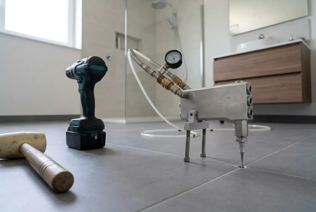 Kitbedrijf Aalsmeer – holle tegels injecteren